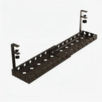 Under-Desk Cable Organizer Adjustable Strap Adhesive & Screw Mounts