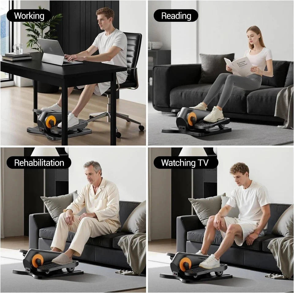 Under-Desk Elliptical Under 45 Decibels 12 Speeds & Remote