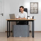 Under-Desk Foot Heater Foldable Foot-Activated 12 Hour Timer