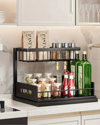 Under-Sink Cabinet Organizer Two-Tier Smooth Pull-Out