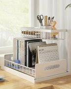 Under-Sink Cabinet Organizer Two-Tier Smooth Pull-Out