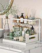 Under-Sink Cabinet Organizer Two-Tier Smooth Pull-Out