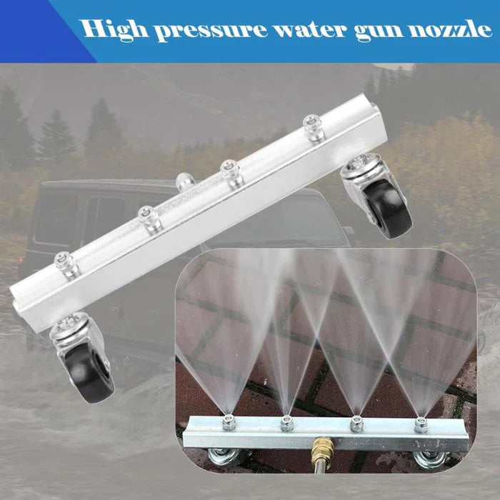 Undercarriage Cleaning Tool High-Pressure Stainless Steel Quick Connect