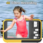 Underwater Camera 4K 64MP Dual Screen