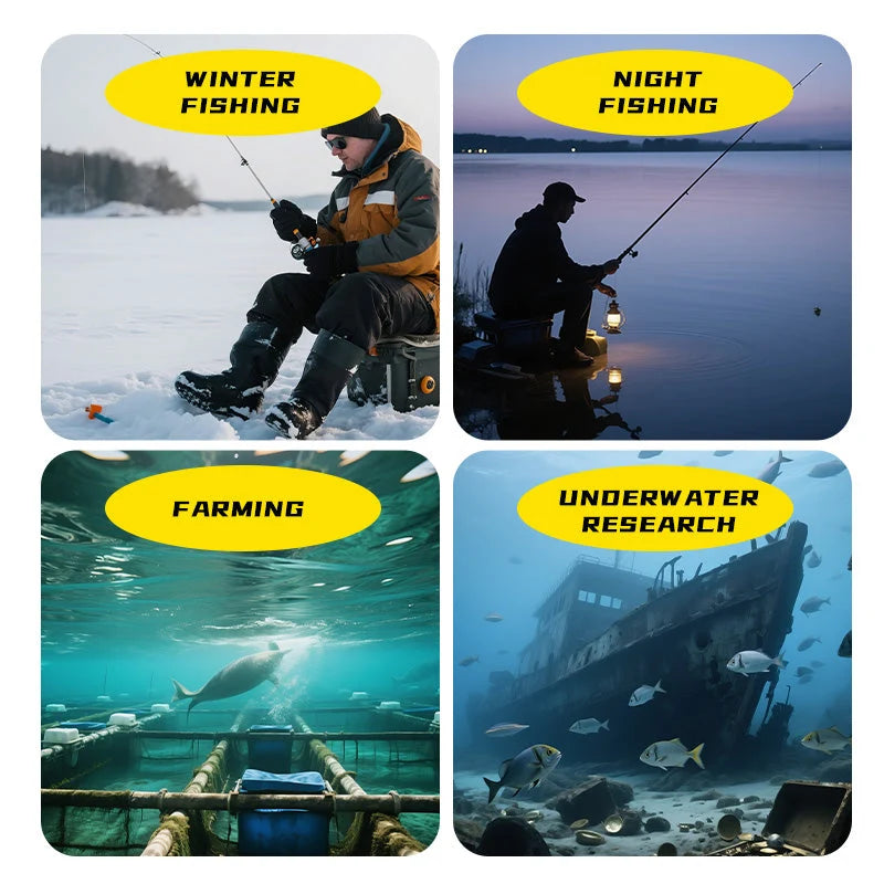 Underwater Fishing Camera 4.3 Inch HD Night Vision