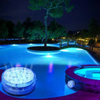 Underwater LED Lamp IP68 Remote-Controlled 16 Colors