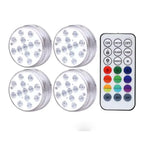 Underwater Pool Light Remote Control IP68 Magnetic & Suction