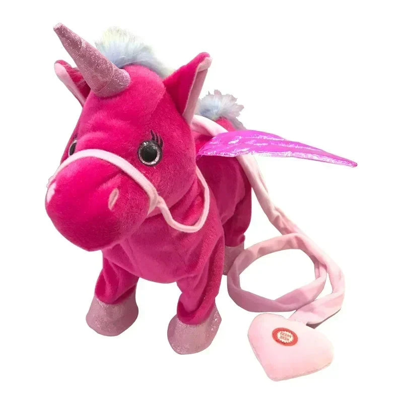 Unicorn Plush Toy Singing & Walking 12 Inch