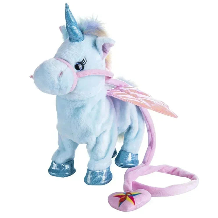 Unicorn Plush Toy Singing & Walking 12 Inch