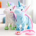 Unicorn Plush Toy Singing & Walking 12 Inch