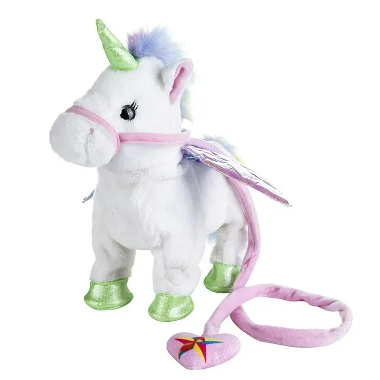 Unicorn Plush Toy Singing & Walking 12 Inch