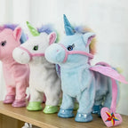 Unicorn Plush Toy Singing & Walking 12 Inch
