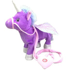 Unicorn Plush Toy Walking & Singing 12 Inch