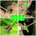 Upright Weed Puller 5-Claw Foot Pedal