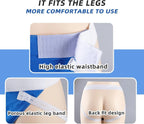 Urine Collection Bag Medical-Grade Silicone & Cotton Adjustable Straps