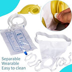 Urine Collection System Hypoallergenic Soft Receiver & Leakproof Reservoir