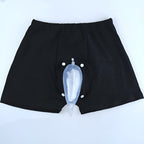 Urine Collector Underwear Reusable Medical-Grade Silicone Built-In Pouch