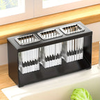 Utensil & Chopstick Holder Built-In Drainage Space-Saving