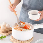 Utensil Set 12-Piece Silicone Bamboo Handles