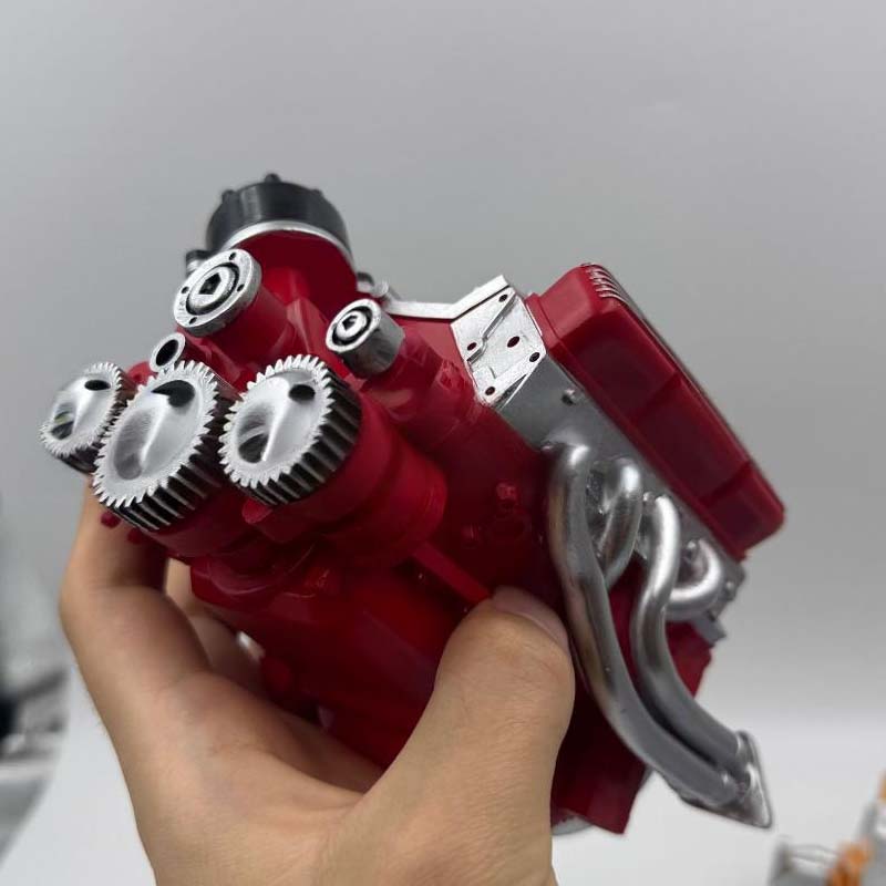 V8 Engine Model Kit Machined Metal & RC Compatible