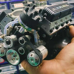 V8 Engine Model Kit Machined Metal & RC Compatible