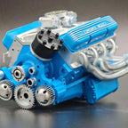 V8 Engine Model Kit Machined Metal & RC Compatible
