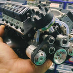 V8 Engine Model Kit Machined Metal & RC Compatible