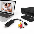 VHS To Digital Converter USB Plug-and-Play Composite & S-Video
