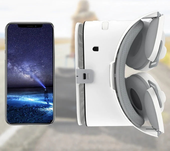 VR Headset Bluetooth Smartphone Compatible Adjustable Fit