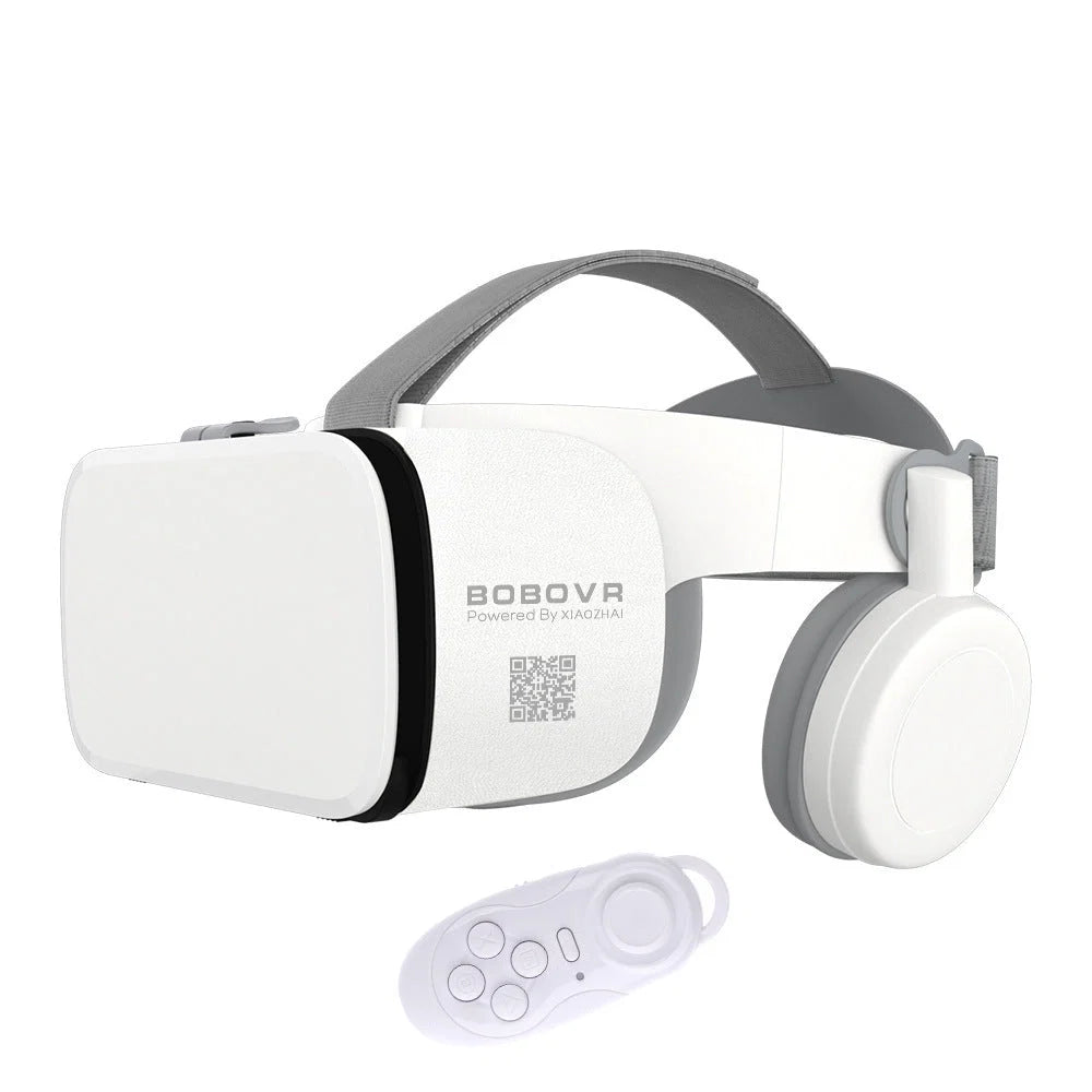 VR Headset Bluetooth Smartphone Compatible Adjustable Fit