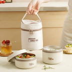 Vacuum-Insulated Stainless Steel Leak-Proof Lunch Box