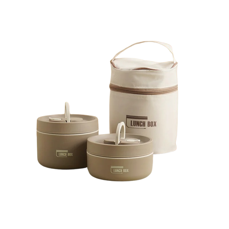 Vacuum-Insulated Stainless Steel Leak-Proof Lunch Box