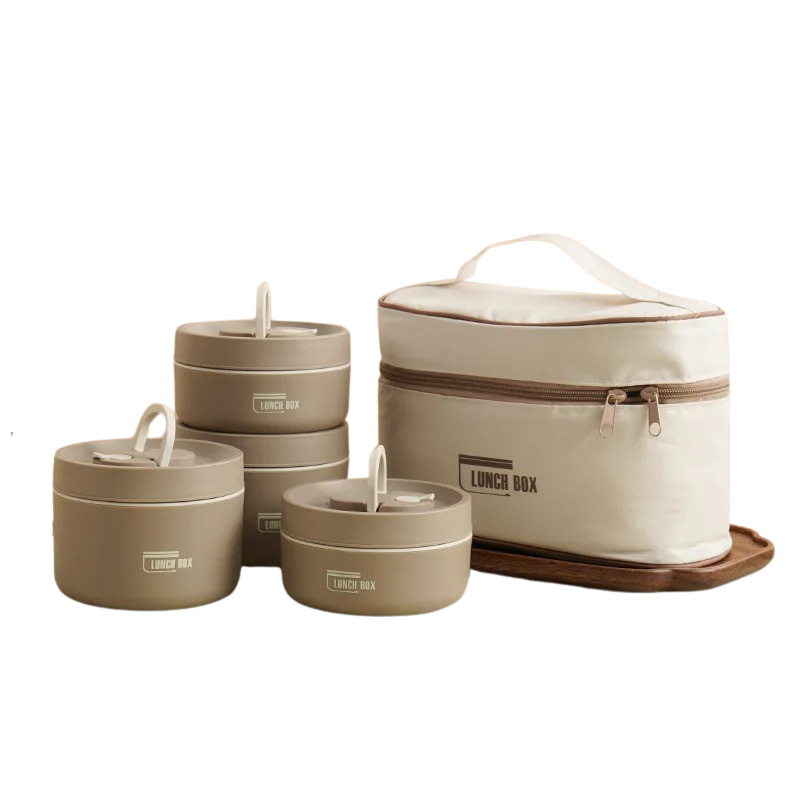 Vacuum-Insulated Stainless Steel Leak-Proof Lunch Box