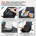 Vacuum Packing Set Space-Saving Up To 50% Manual Pump