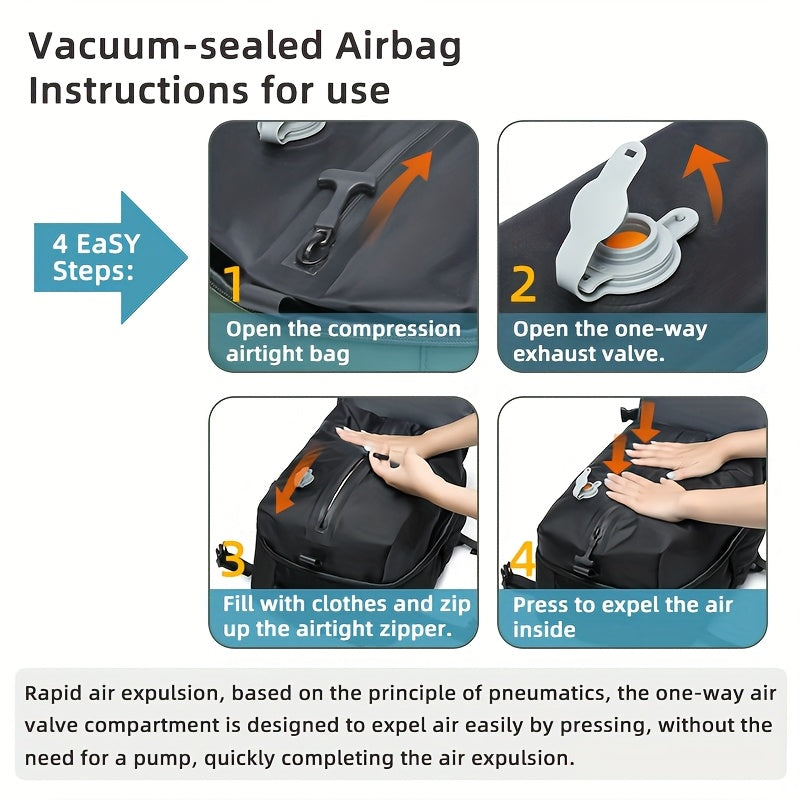 Vacuum Packing Set Space-Saving Up To 50% Manual Pump