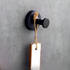 Vacuum-Seal Tool-Free Brushed Stainless Wall Hook