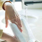 Vacuum-Sealed Clear Glass Coffee Canister