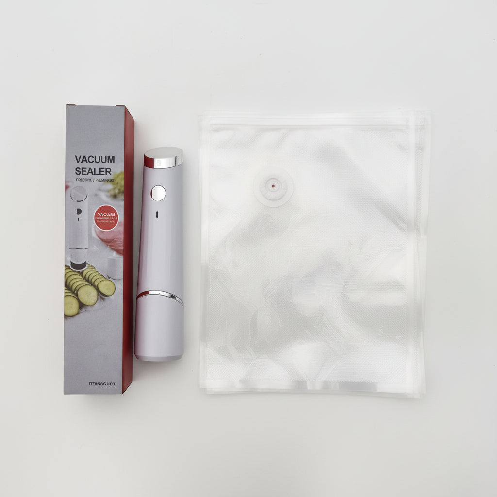 Vacuum Sealer Compact USB Rechargeable One-Button