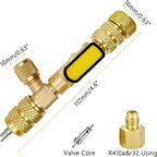 Valve Core Remover & Installer Dual Size Multi Refrigerant