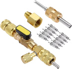 Valve Core Remover & Installer Dual Size Multi Refrigerant