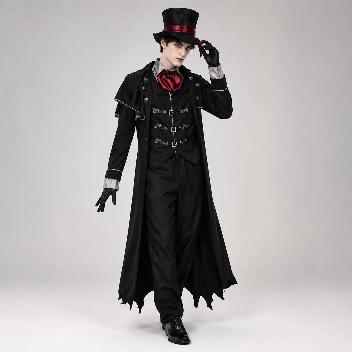 Vampire Costume Classic Halloween Unisex Outfit