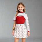 Vampire Costume Short-Sleeve With Wig Option