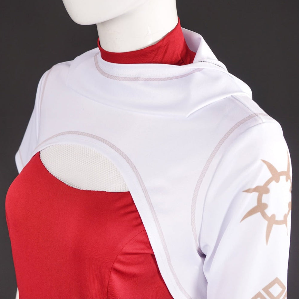 Vampire Costume Short-Sleeve With Wig Option