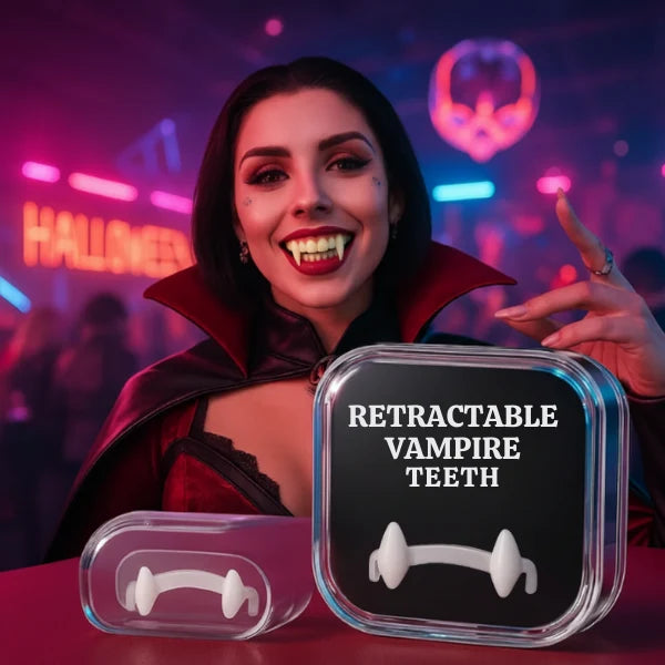 Vampire Fangs Retractable Spring Action Trimmable Splint
