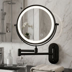 Vanity Makeup Mirror Rechargeable LED 3 Light Tones