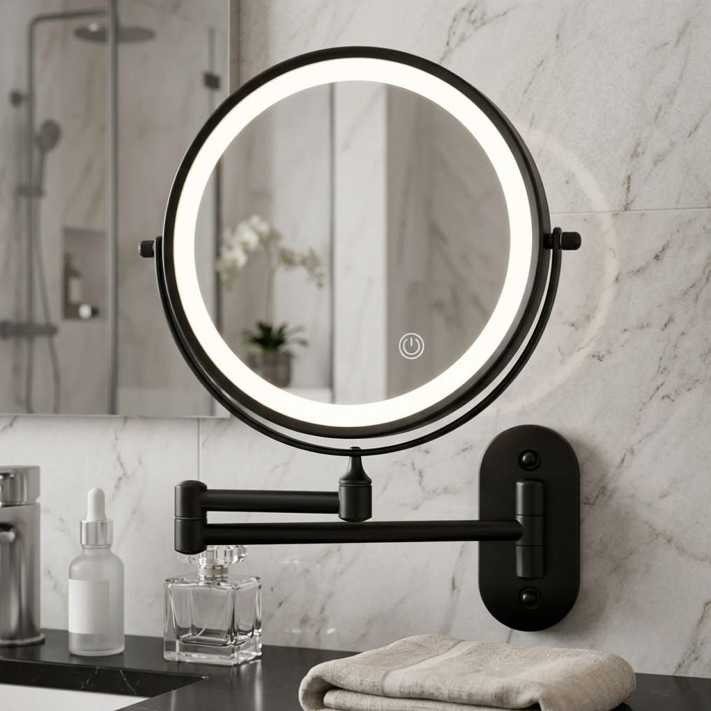 Vanity Makeup Mirror Rechargeable LED 3 Light Tones
