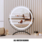 Vanity Mirror Dimmable LED 3 Color Modes Rechargeable