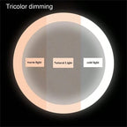 Vanity Mirror Dimmable LED 3 Color Modes Rechargeable