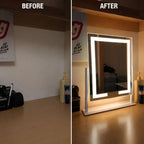 Vanity Mirror Lighted Touch Dimmable 15x Magnification
