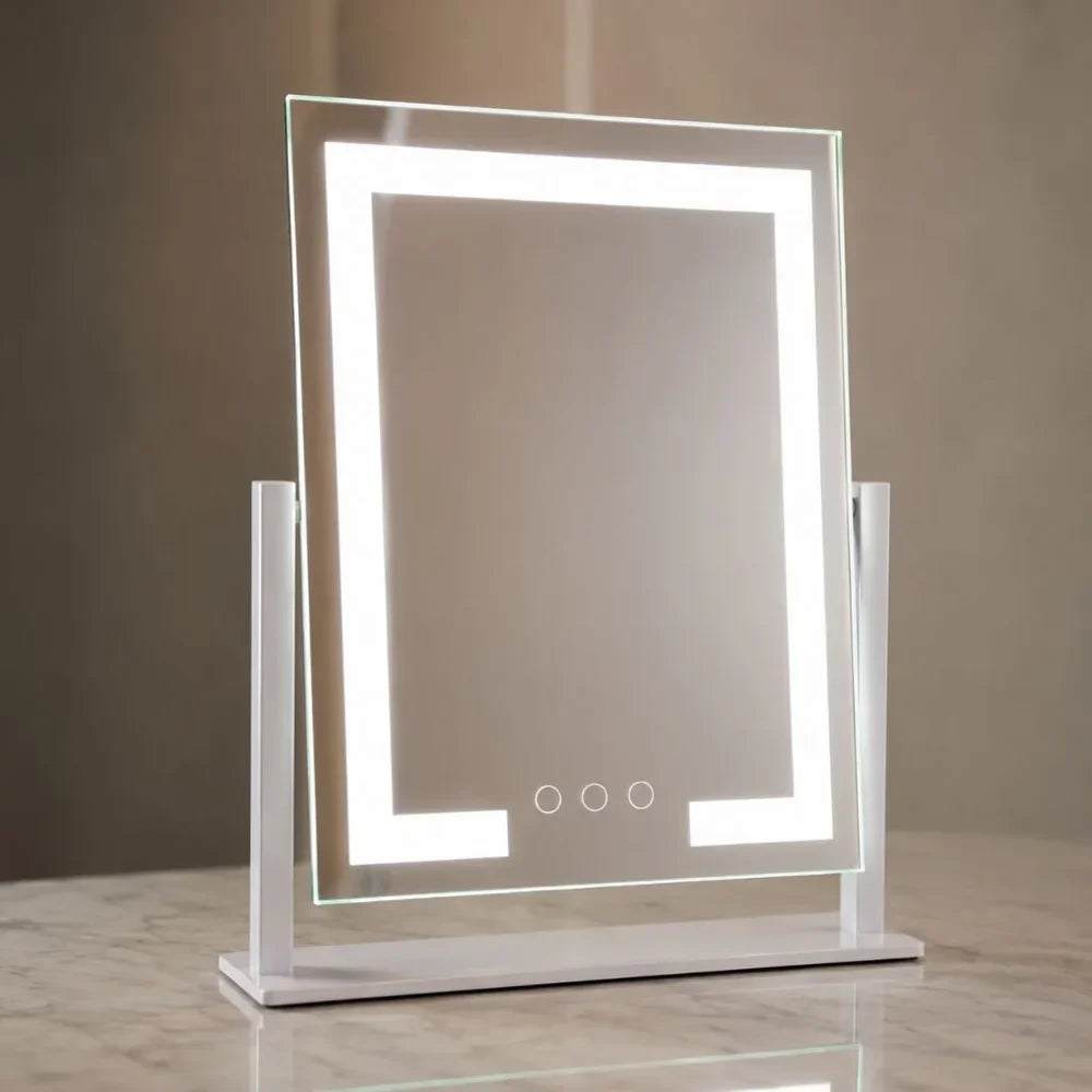 Vanity Mirror Lighted Touch Dimmable 15x Magnification